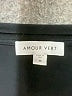 Amour Vert Black Long Sleeve Blouse Size M - photo 7