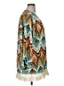 New Directions 100% Polyester Teal Kimono Size XL - photo 4