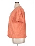 Natural Reflections Orange Short Sleeve Top Size XL - photo 5