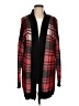 Ruff Hewn Plaid Red Cardigan Size M - photo 1