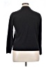 Kathie Lee 100% Acrylic Black Cardigan Size 14 - 16 - photo 2