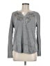 Akemi + Kin Gray Long Sleeve Henley Size M - photo 1