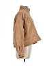 Miss Love 100% Polyester Solid Tan Jacket Size L - photo 4