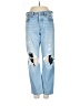 Levi's 100% Cotton Graphic Blue Jeans Size 26 waist - photo 1