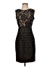 Betsy & Adam 100% Polyester Black Cocktail Dress Size 4 - photo 1