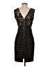 Betsy & Adam 100% Polyester Black Cocktail Dress Size 4 - photo 2