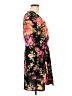 Siena Floral Black Cocktail Dress Size 10 - photo 4