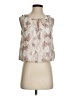 Hem & Thread 100% Polyester Ivory Sleeveless Blouse Size S - photo 1