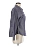 Coldwater Creek 100% Polyester Gray Long Sleeve Blouse Size M (petite) - photo 4