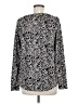 Ann Taylor LOFT Outlet Black Long Sleeve Blouse Size M - photo 2