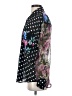 Judy Knapp Floral Black Long Sleeve Blouse Size S - photo 5