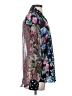 Judy Knapp Floral Black Long Sleeve Blouse Size S - photo 4