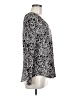 Ann Taylor LOFT Outlet Black Long Sleeve Blouse Size M - photo 4