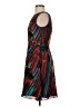 Ellen Tracy 100% Polyester Graphic Black Cocktail Dress Size P (estimated, petite) - photo 5