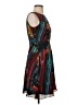 Ellen Tracy 100% Polyester Graphic Black Cocktail Dress Size P (estimated, petite) - photo 4
