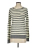 I Love H81 Stripes Gray Pullover Sweater Size S - photo 1