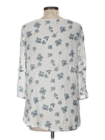 Hope & Harlow 3/4 Sleeve Blouse (view 2)