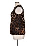 Adele & May Brown Sleeveless Blouse Size XL - photo 5