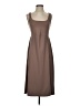Isabel Solid Brown Casual Dress Size XS - photo 1