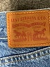 Levi's 100% Cotton Blue Denim Skirt Size 27 waist - photo 5