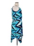 En Focus Studio Graphic Blue Casual Dress Size 14 - photo 4