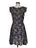 Pinky 100% Polyester Tweed Black Cocktail Dress Size M - photo 2