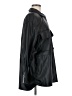 Zara 100% Polyurethane Black Coat Size M - photo 4