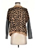 THML Animal Print Brown Pullover Sweater Size XS - photo 1