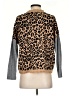 THML Animal Print Brown Pullover Sweater Size XS - photo 2
