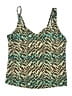Jantzen Animal Print Brown Swimsuit Top Size 20 - photo 1