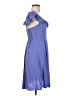 Old Navy 100% Rayon Blue Purple Casual Dress Size M - photo 4
