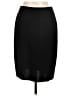 St. John Solid Black Formal Skirt Size 12 - photo 2
