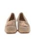 Stuart Weitzman 100% Leather Tweed Tan Flats Size 8 1/2 (narrow) - photo 2