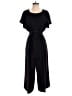 Le Chateau 100% Polyester Solid Black Jumpsuit Size XXS - photo 1