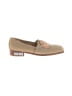 Stuart Weitzman 100% Leather Tweed Tan Flats Size 8 1/2 (narrow) - photo 1