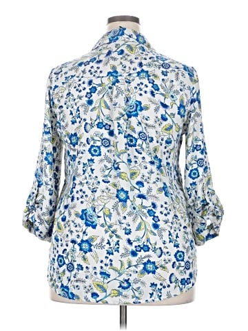 By & By 3/4 Sleeve Blouse (view 2)