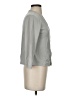 NY&C Gray 3/4 Sleeve Blouse Size S - photo 4