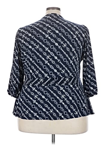 Lauren by Ralph Lauren 3/4 Sleeve Blouse (view 2)