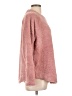 Ann Taylor LOFT 100% Viscose Pink Pullover Sweater Size L - photo 4
