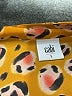 CAbi 100% Polyester Animal Print Orange Sleeveless Blouse Size S - photo 7