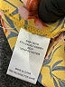 Daniel Rainn 100% Polyester Yellow Short Sleeve Blouse Size M (estimated) - photo 7