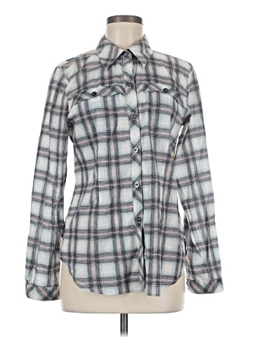 CAbi Long Sleeve Button-Down Shirt (view 1)
