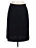 St. John Collection Solid Black Wool Skirt Size 10 - photo 1