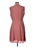 Reiss 100% Polyester Solid Pink Casual Dress Size 10 - photo 2
