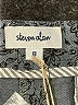 Steven Alan 100% Cotton Paisley Gray Shorts Size 8 - photo 3