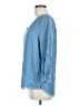 Billy T 100% Lyocell Blue 3/4 Sleeve Blouse Size M - photo 5