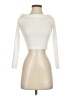 Bershka Ivory Long Sleeve Top Size S - photo 1