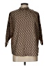 Shein 100% Polyester Brown 3/4 Sleeve T-Shirt Size L - photo 1