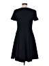 H&M Solid Black Casual Dress Size 6 - photo 2