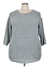 Jones New York Gray Pullover Sweater Size 3X - photo 1